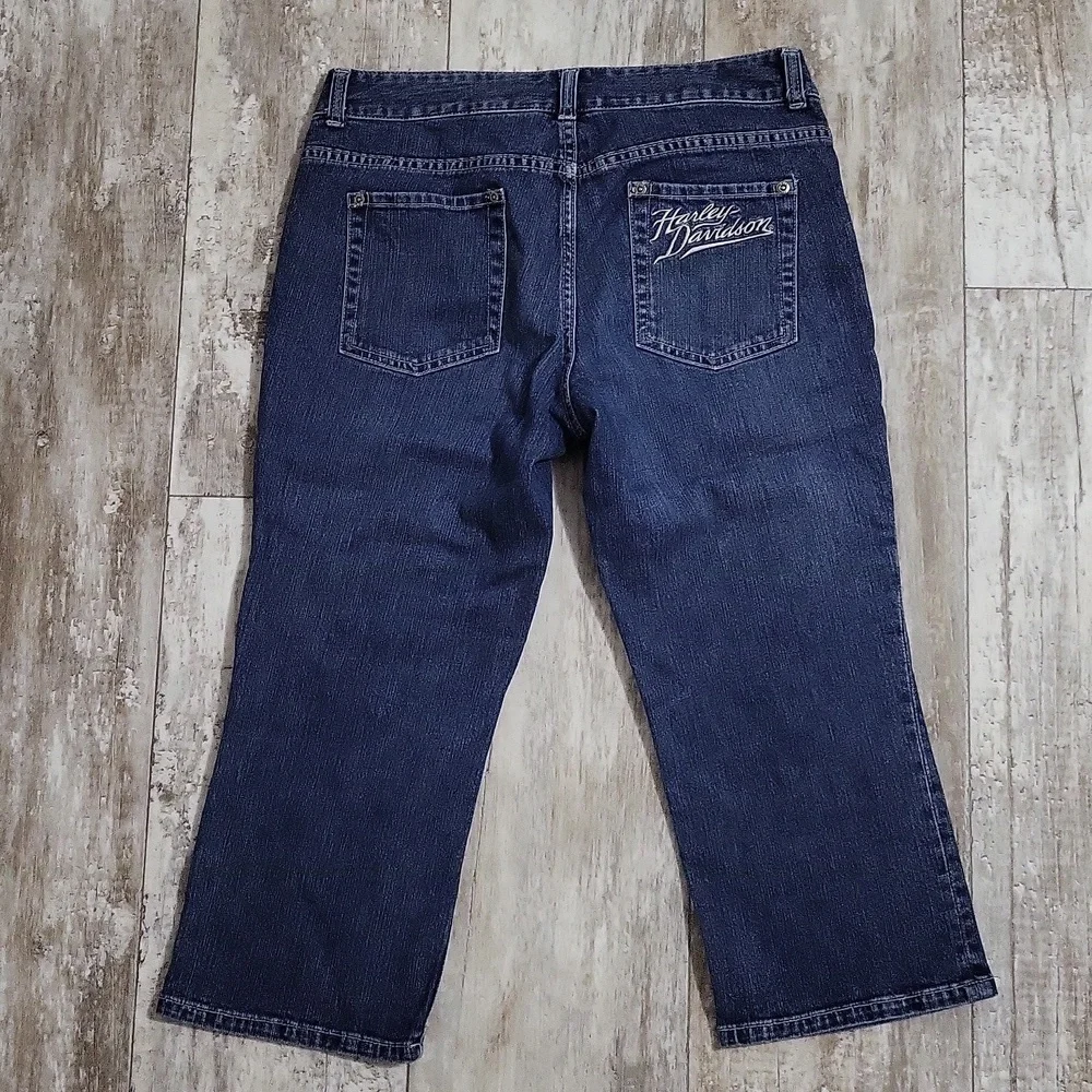 Harley Davidson Capri Jeans
